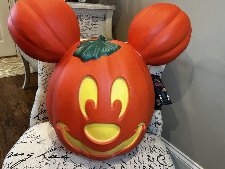 Merchandise Spotlight: The Light Up Mickey Mouse Pumpkin Jack-O